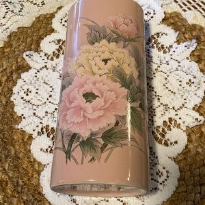 Vintage Toyo Japan Vase Victorian Peony Vase